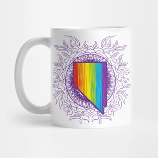 Nevada Mandala Pride Mug